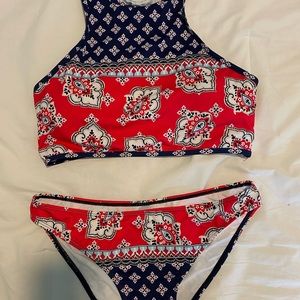 High neck bikini